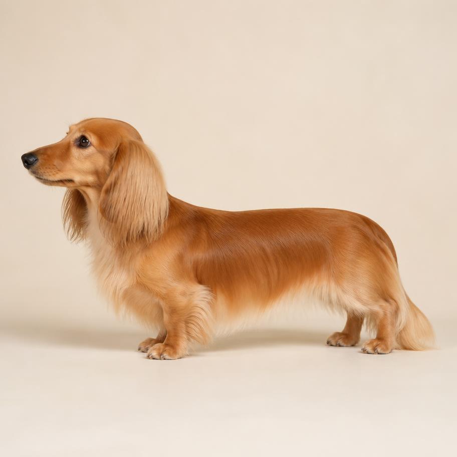 Dachshund Miniatura Pelo Longo adulto