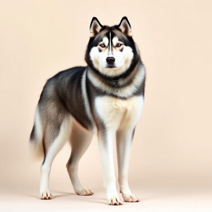 Malamute do Alasca adulto