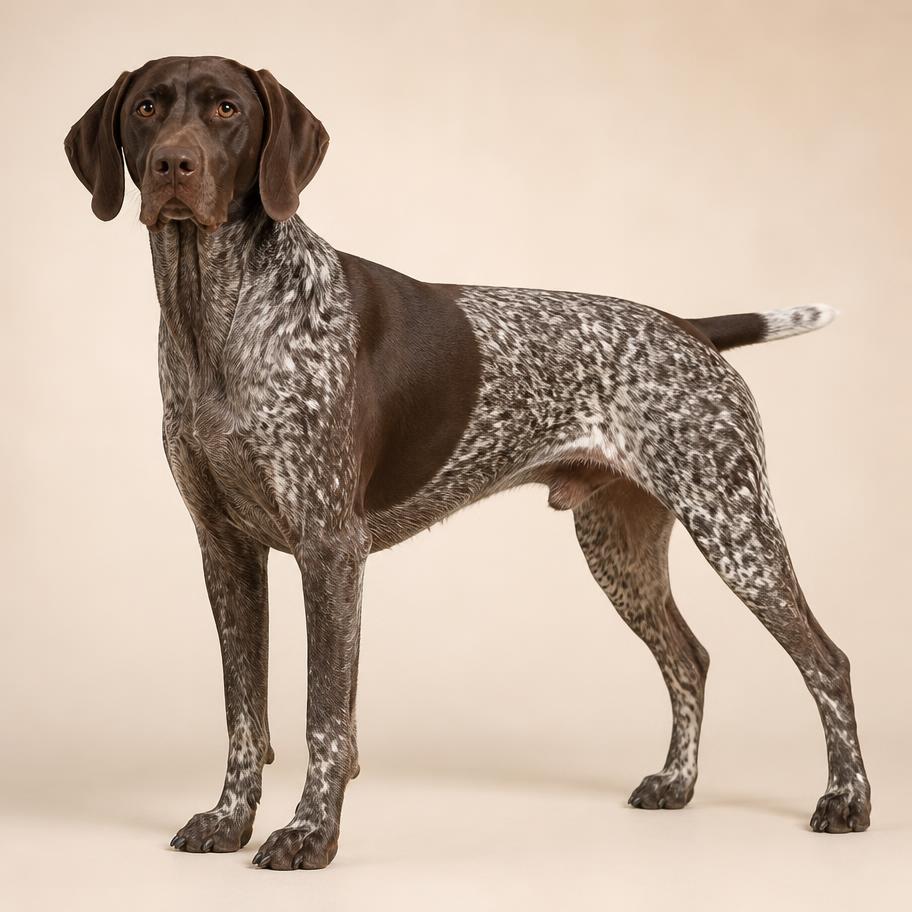 Pointer Alemão de Pelo Curto adulto de corpo inteiro
